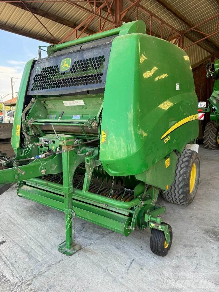 John Deere 990 Balirke (okrogle bale)