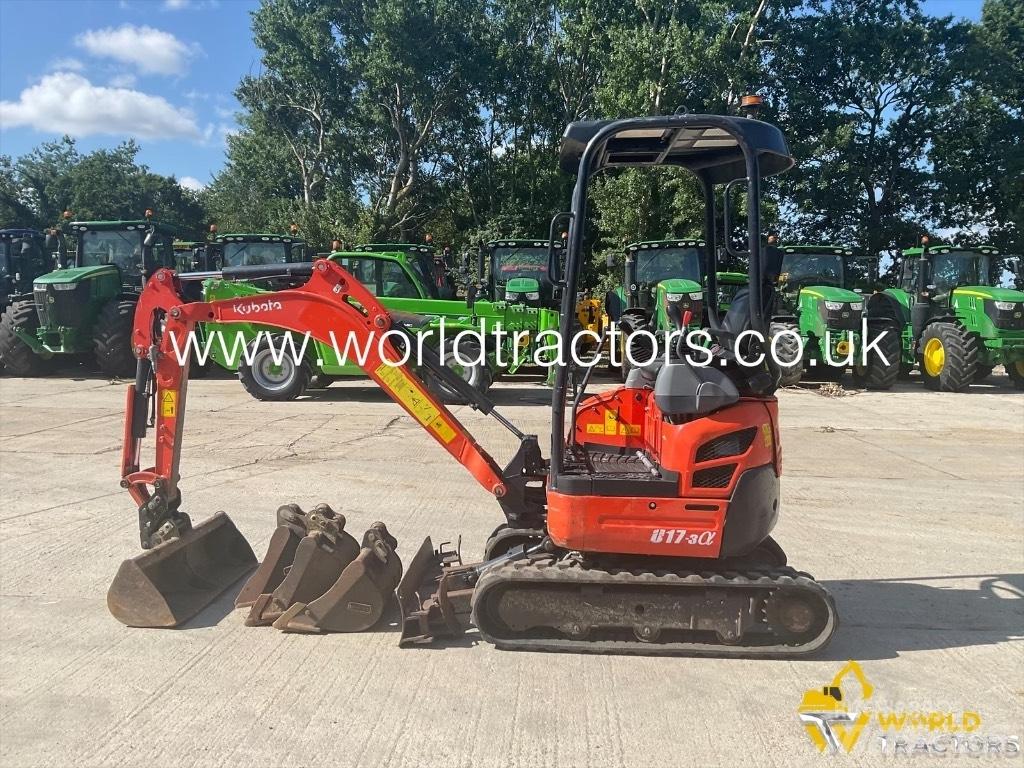 Kubota U 17-3 Mini bagri <7t