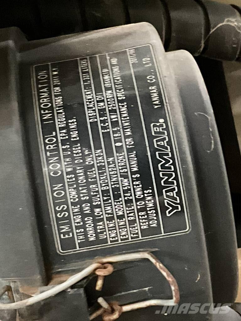 Yanmar Vio 33 U Mini bagri <7t