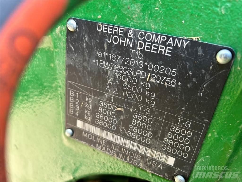 John Deere 7R330 Traktorji