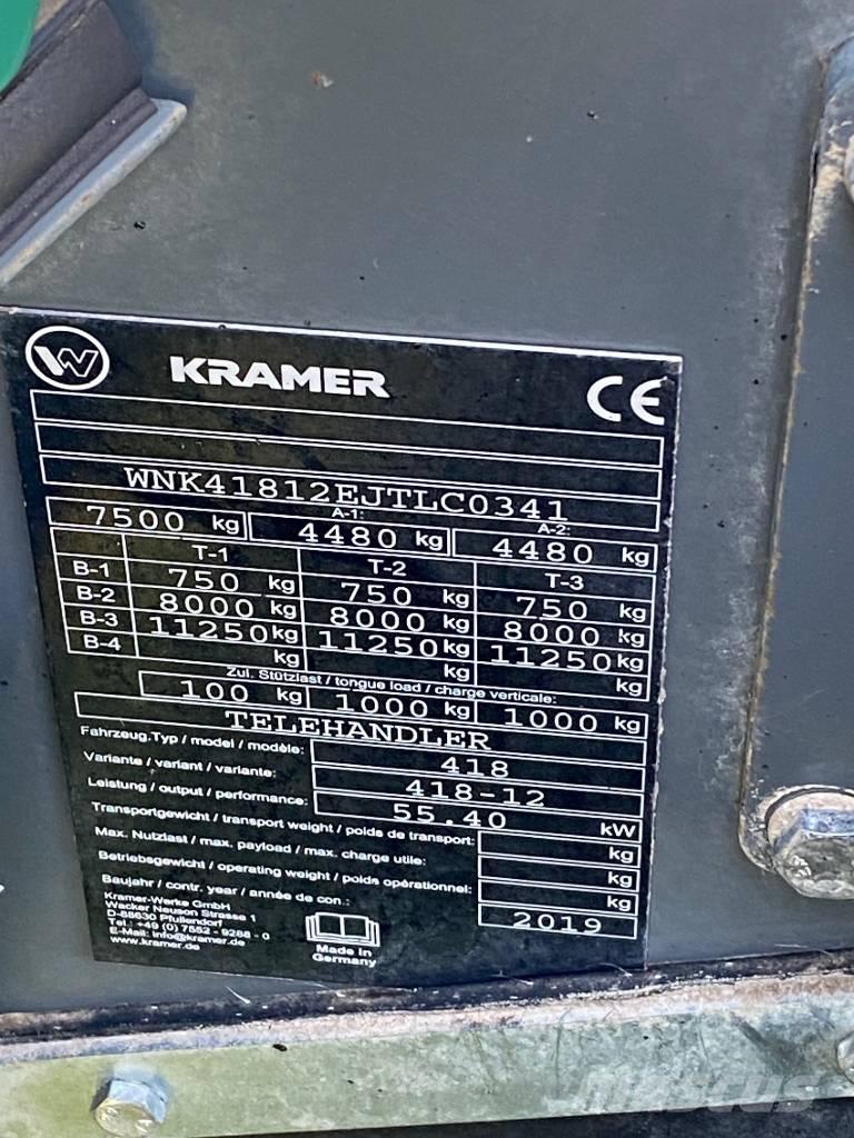 Kramer KT 276 Kmetijski teleskopski nakladalci