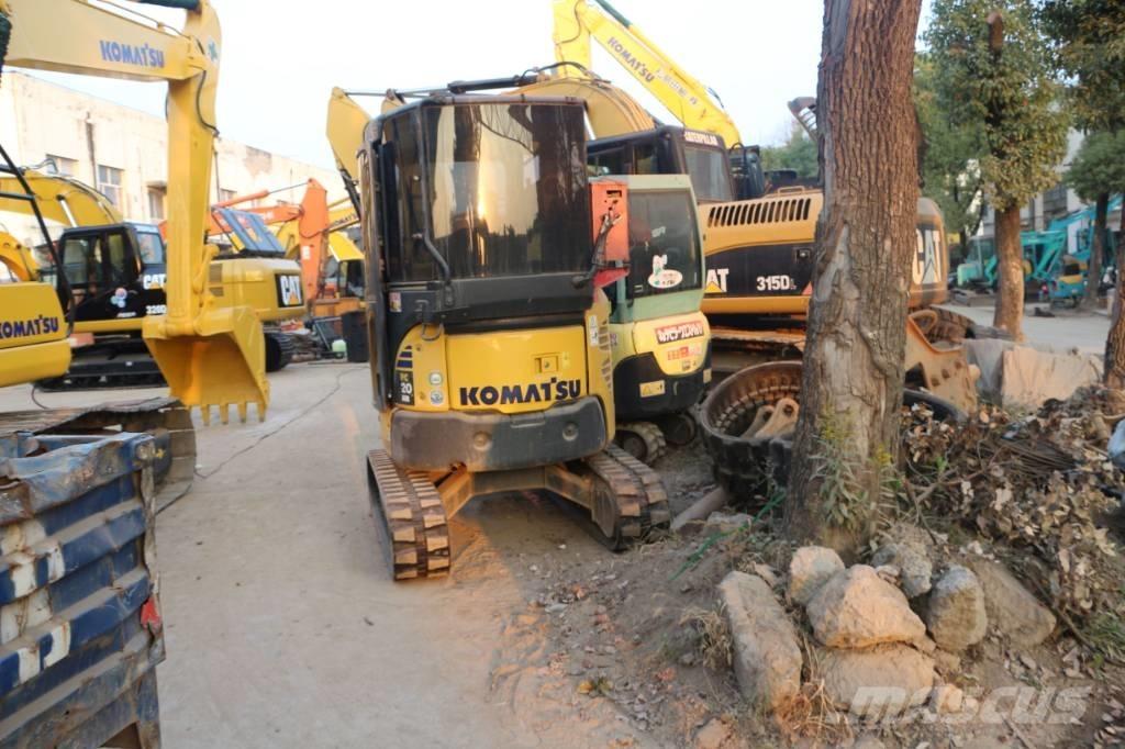 Komatsu pc20 Mini bagri <7t