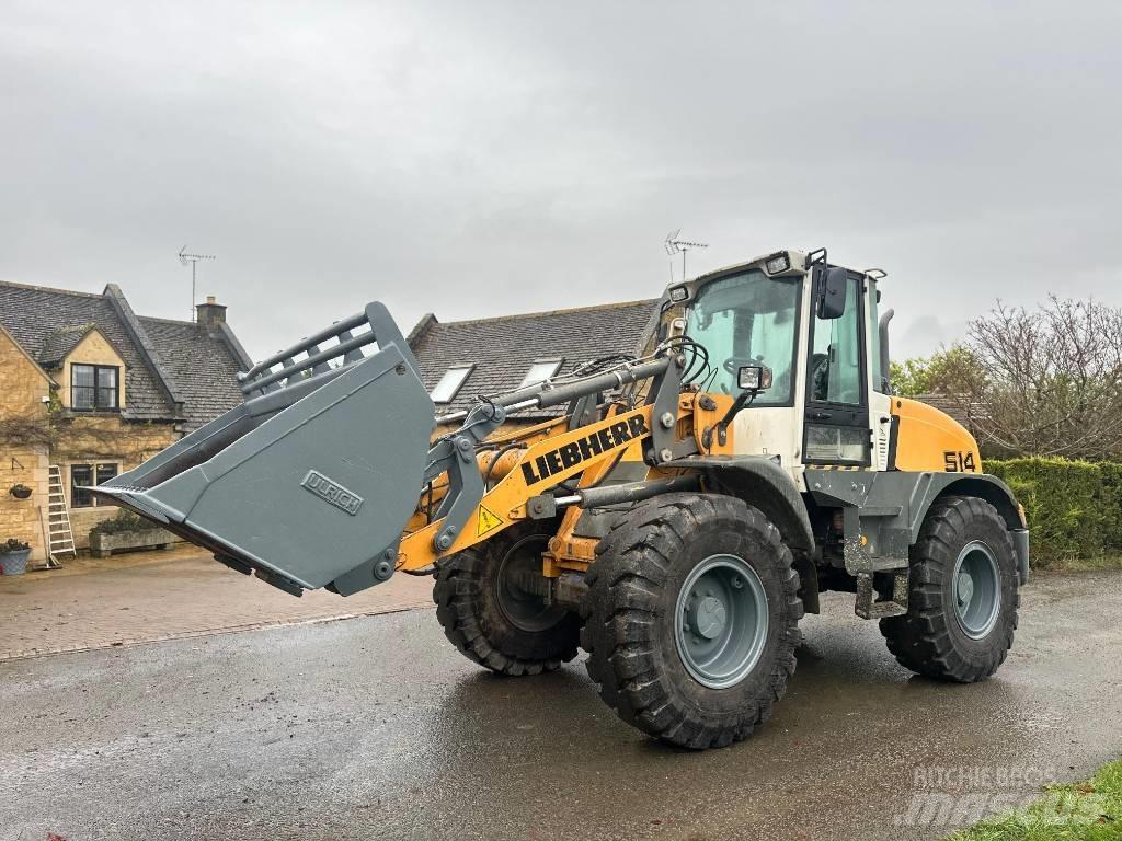 Liebherr 514 STEREO Kolesni nakladalci