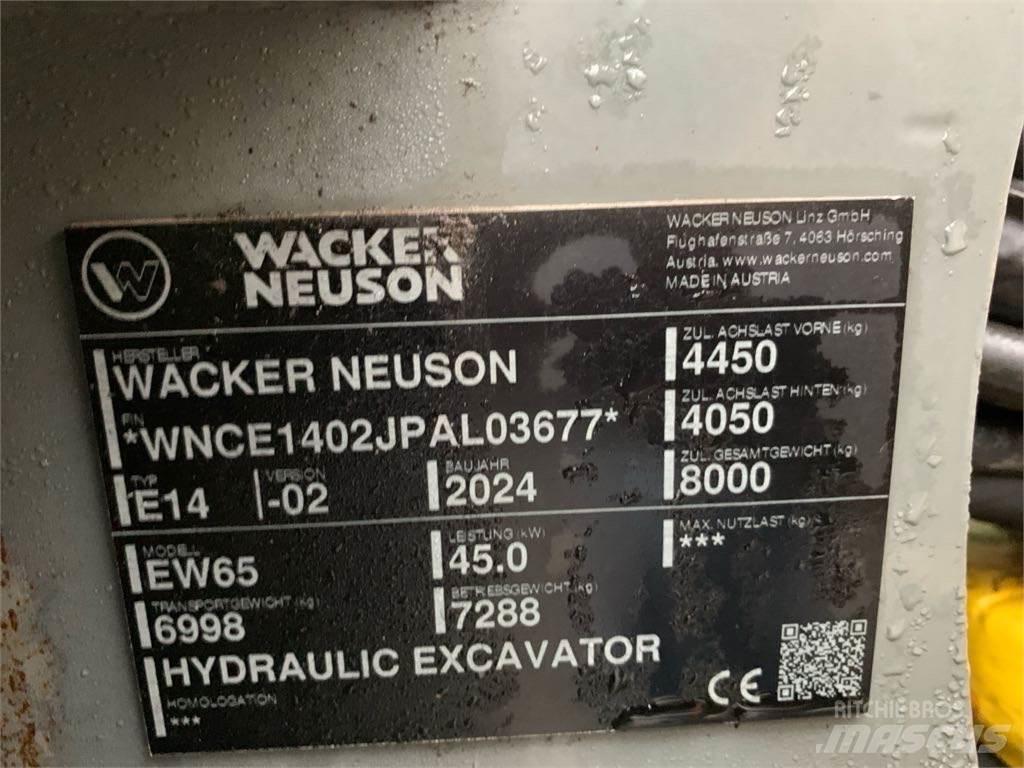 Wacker Neuson EW65 Bagri na kolesih