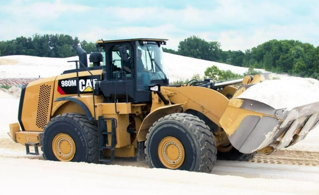 CAT 980 UTHYRES Kolesni nakladalci