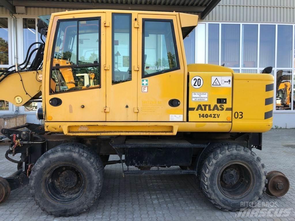 Atlas AB1404K Bagri na kolesih