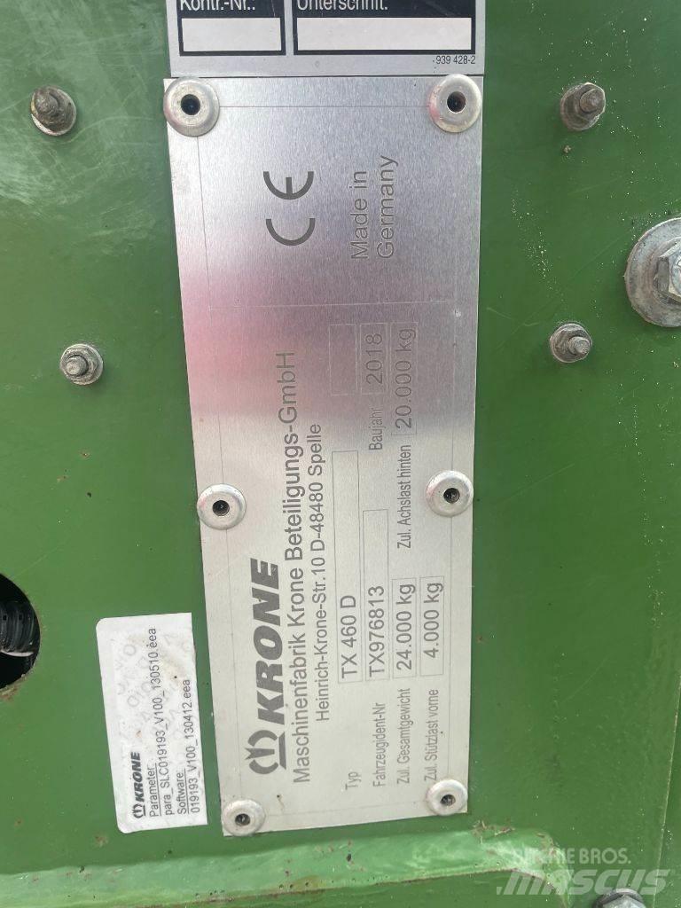 Krone TX 460 D Druge prikolice