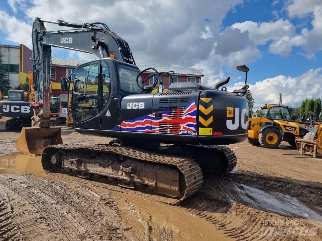 JCB JS220 LC T4 Bagri goseničarji