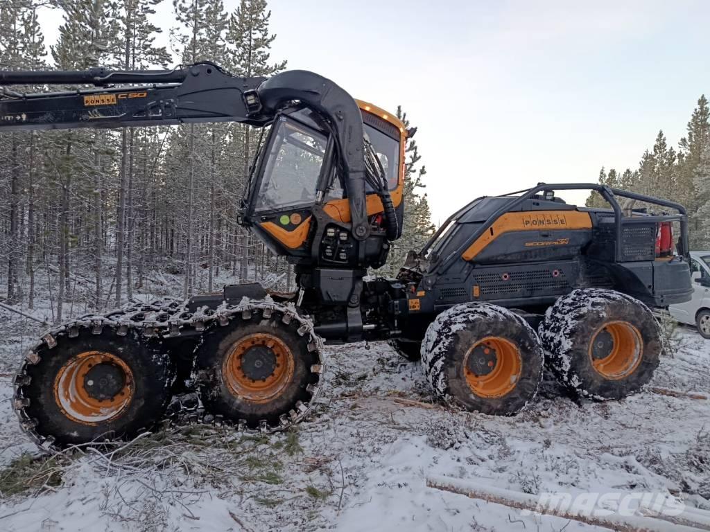 Ponsse Scorpion King Harvesterji