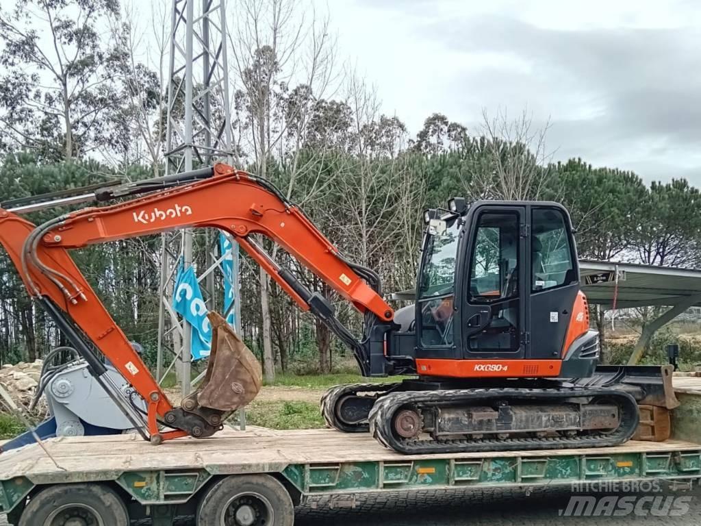 Kubota KX 080-4 Midi bagri 7t – 12t