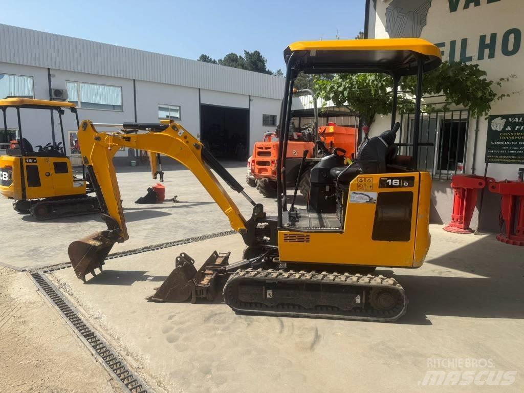 JCB 16 C-1, 740h Mini bagri <7t