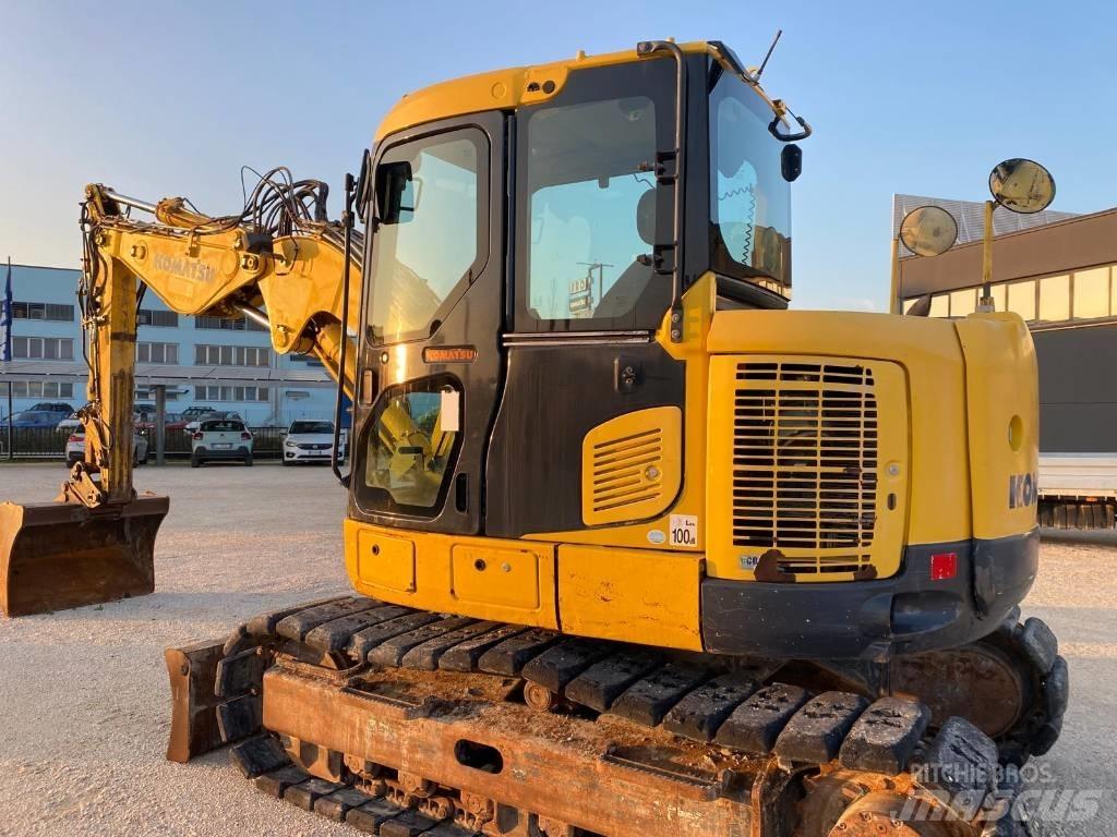 Komatsu PC118MR-8 Midi bagri 7t – 12t