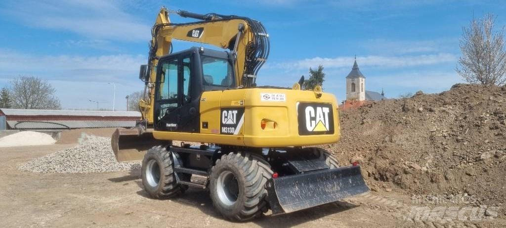 CAT M 313 D Bagri na kolesih