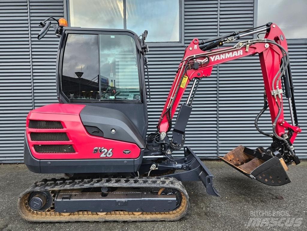 Yanmar SV 26 Mini bagri <7t