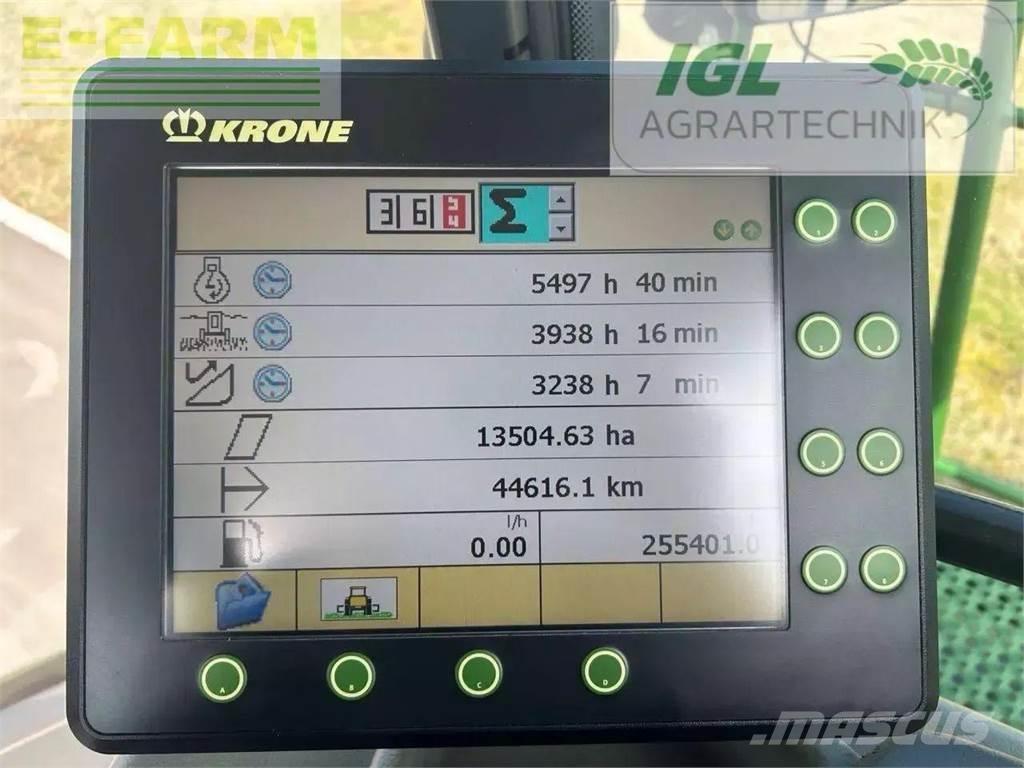 Krone big x 600 i Stroji za krmo na lastni pogon