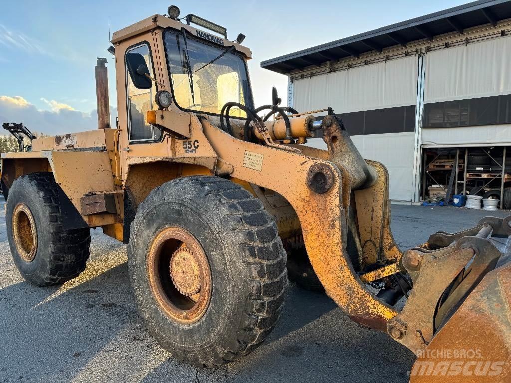 Hanomag 55C SUPER Kolesni nakladalci