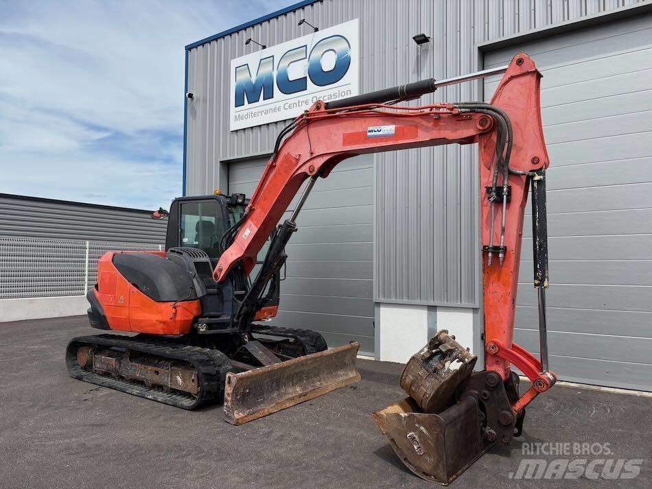 Kubota KX 080-4 Midi bagri 7t – 12t