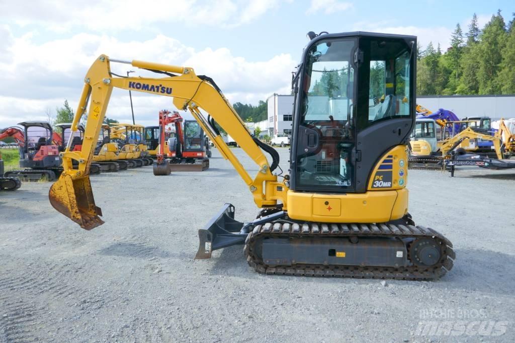 Komatsu PC30MR-5 Mini bagri <7t