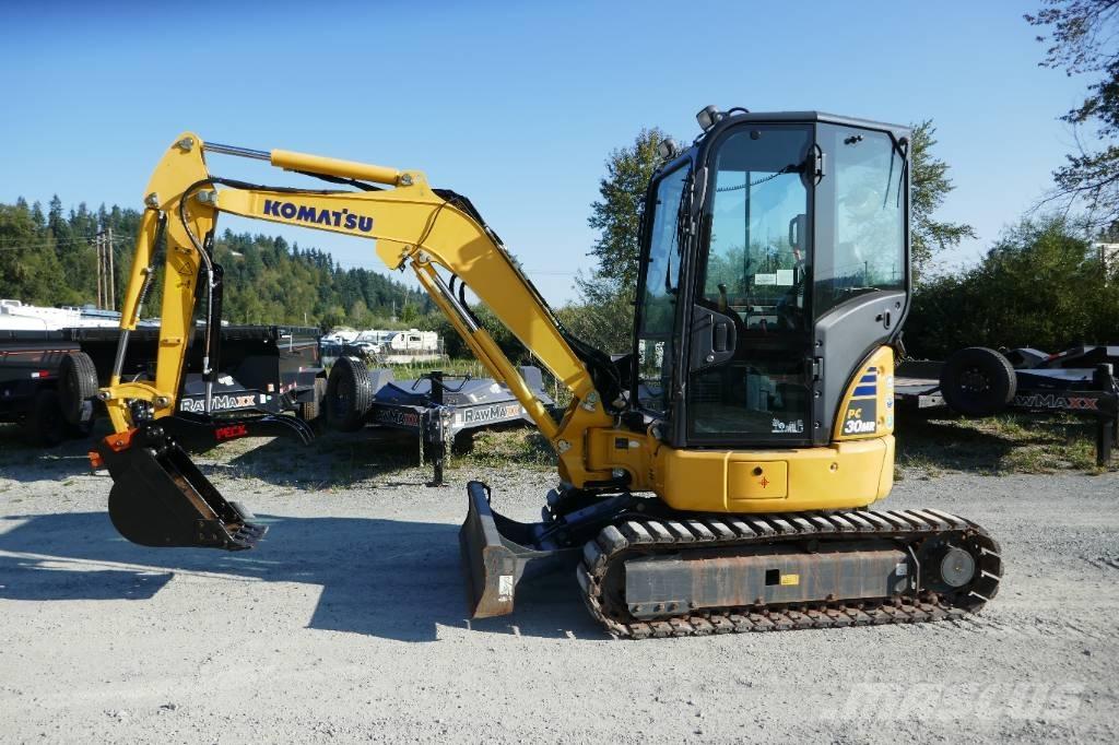 Komatsu PC30MR-5 Mini bagri <7t