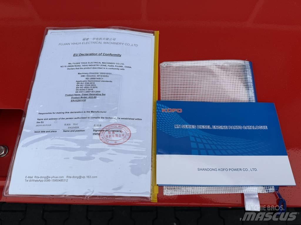 Ashita 80 KVA Dizelski agregati