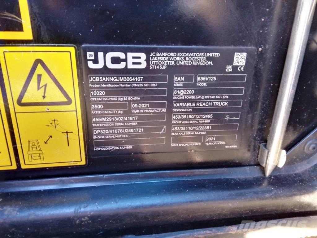 JCB 535-125 Teleskopski viličarji