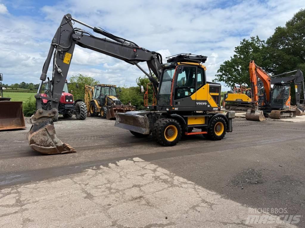 Volvo EWR 150 E Bagri na kolesih