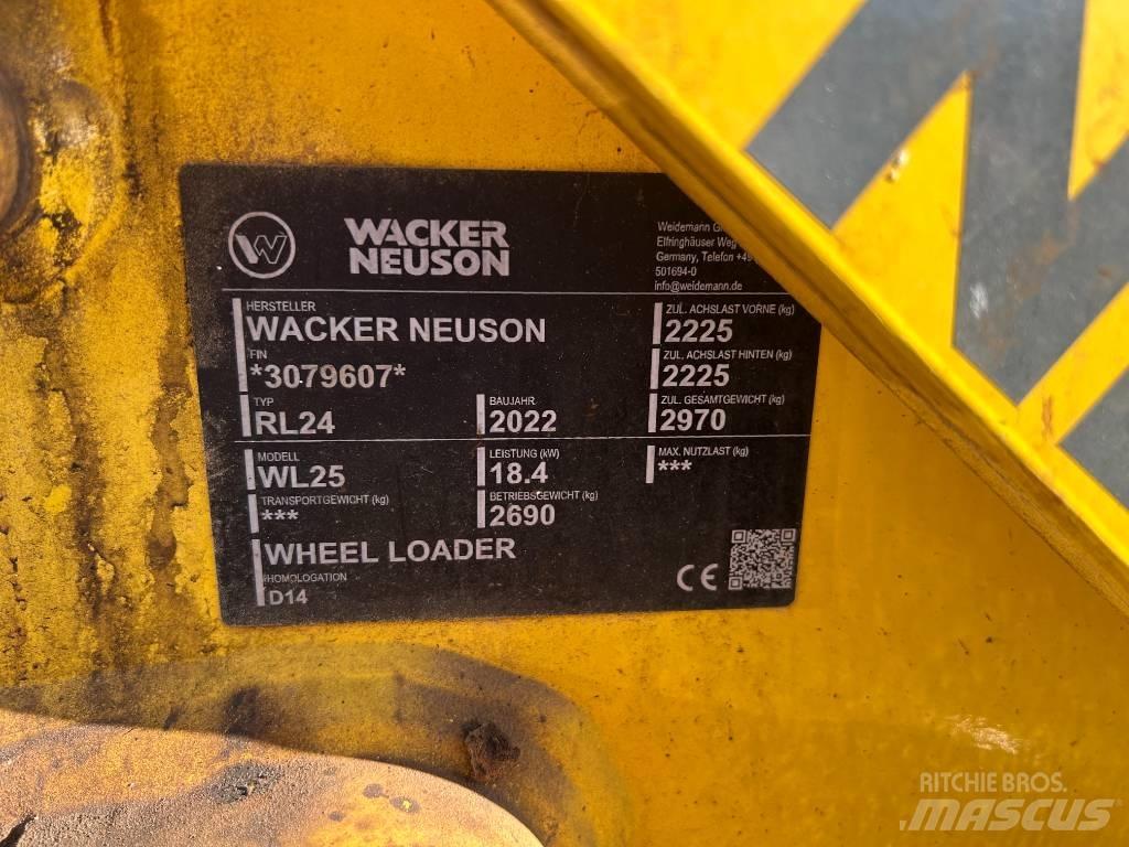 Wacker Neuson WL 25 Kolesni nakladalci