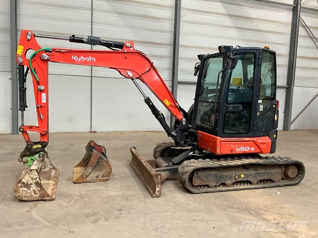 Kubota U 50-5 Mini bagri <7t