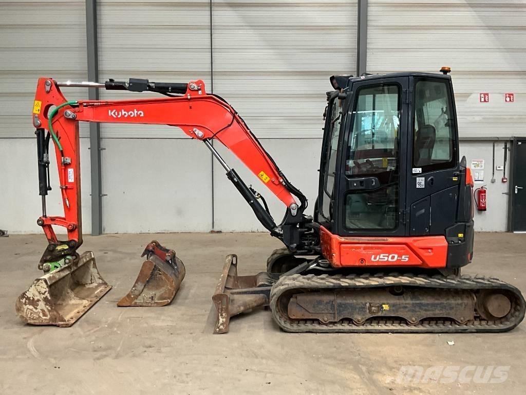 Kubota U 50-5 Mini bagri <7t