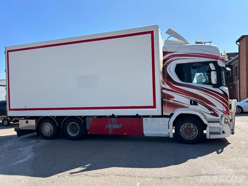 Scania R 650 6x2 Tovornjaki zabojniki