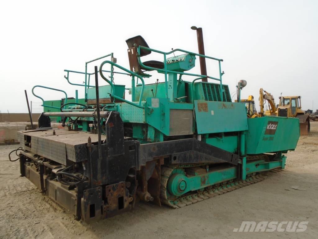 Vögele Super 2000 Asfaltni finišerji