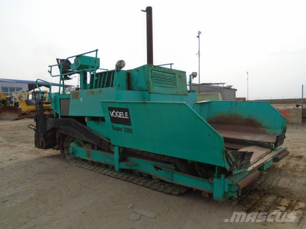 Vögele Super 2000 Asfaltni finišerji