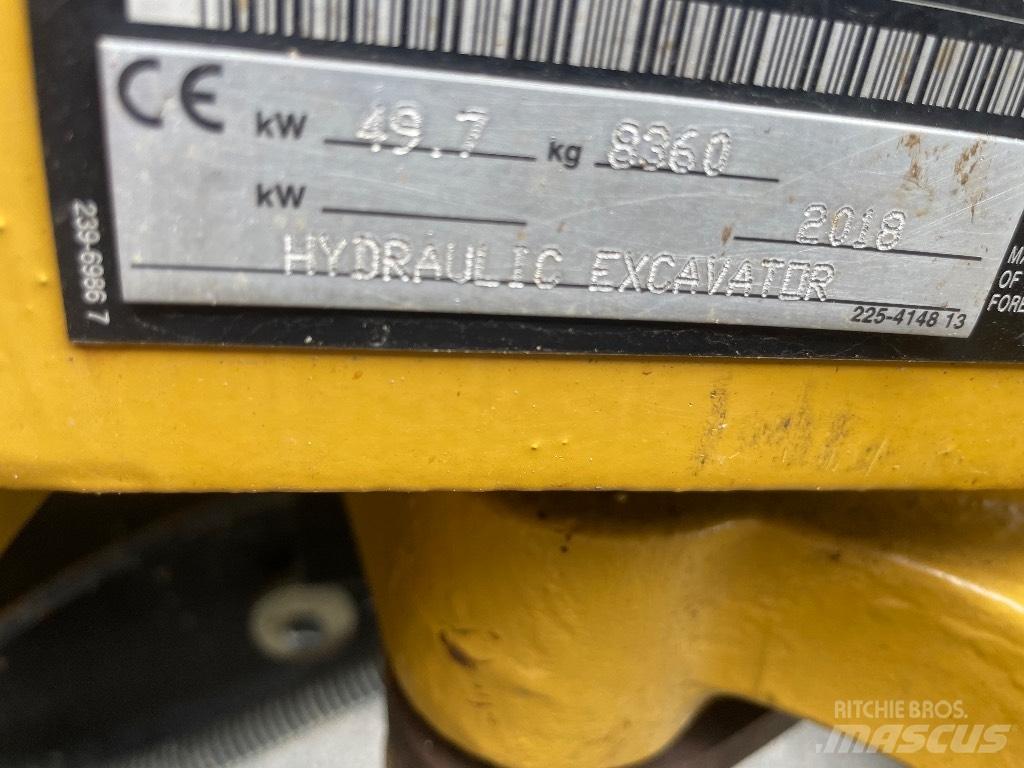 CAT 308 E 2 CR Midi bagri 7t – 12t
