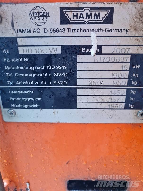 Hamm HD 10 C W Dvojni valjarji