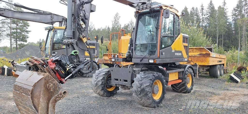 Volvo EWR 150 E Bagri na kolesih
