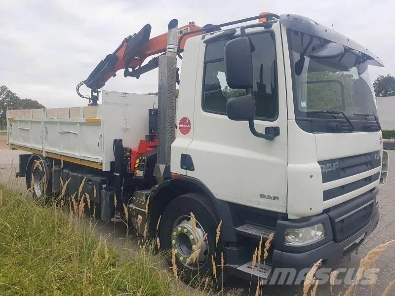 DAF CF 75.310 Tovornjaki za prevoz avtomobilov z vitlom