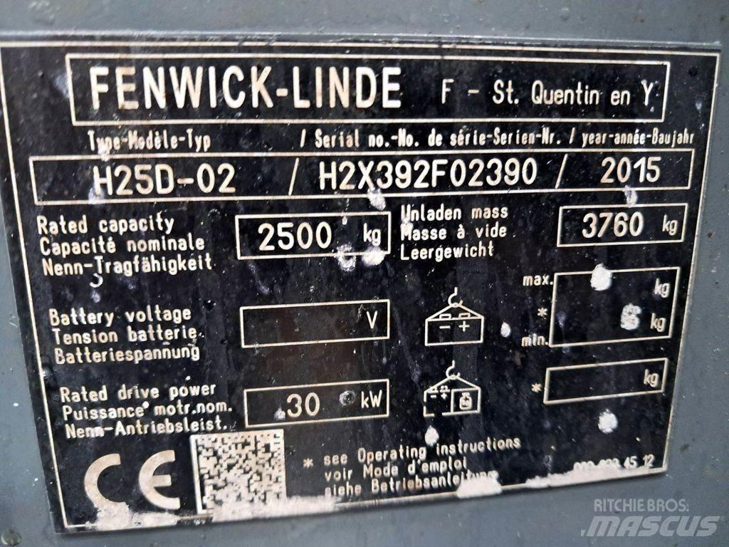 Linde H25D-02 Dizelski viličarji