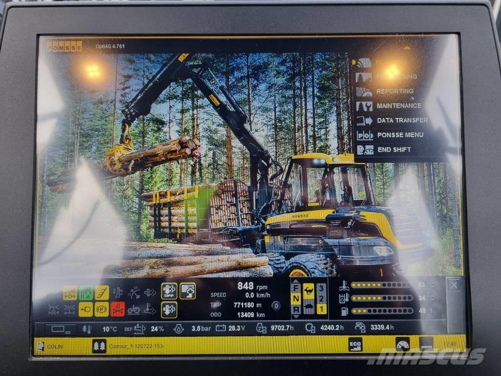 Ponsse Buffalo 8W Forwarderji