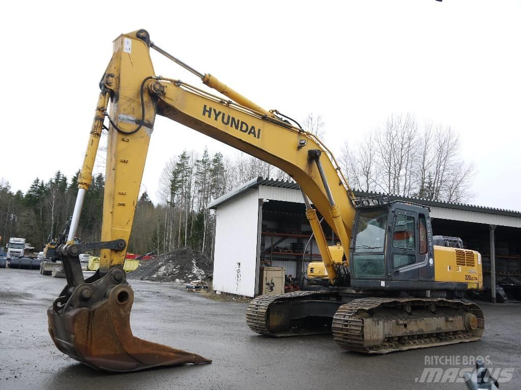 Hyundai R 320 LC-7A Bagri goseničarji