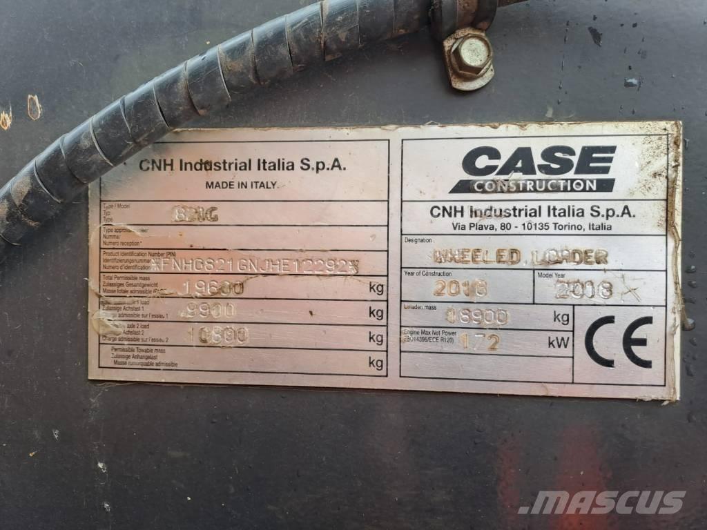 CASE 821 G Evolution Kolesni nakladalci
