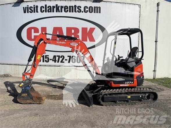Kubota U27-4 Mini bagri <7t