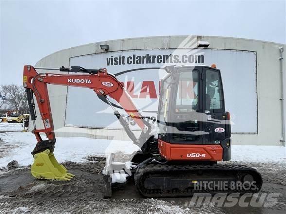Kubota U55-5 Mini bagri <7t