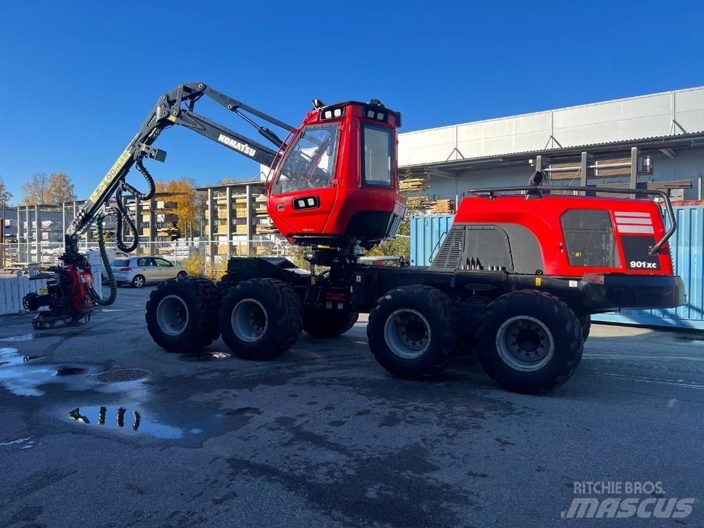 Komatsu 901XC Harvesterji