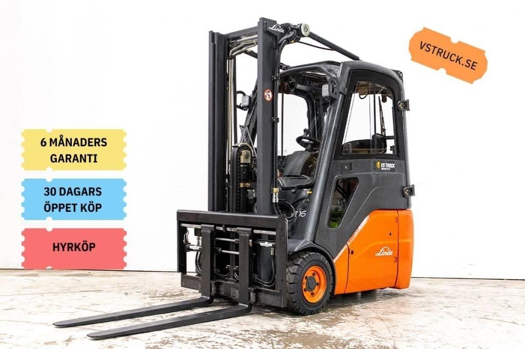 Linde E 16 Električni viličarji