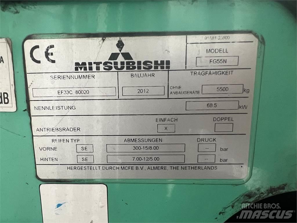 Mitsubishi FG 55 N Plinski viličarji