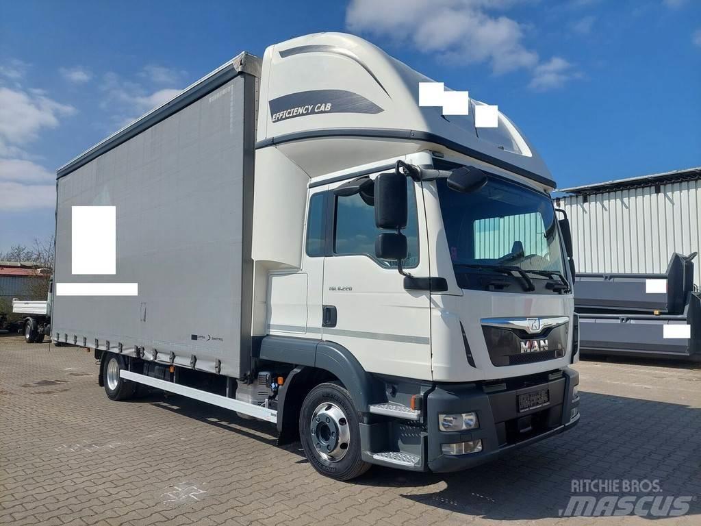 MAN TGL 8.220 Tovornjaki s ponjavo