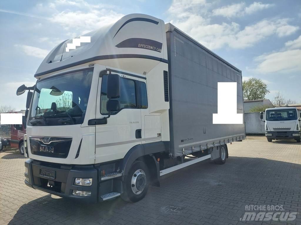 MAN TGL 8.220 Tovornjaki s ponjavo