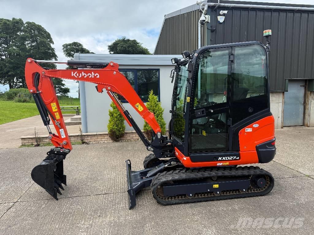 Kubota KX027-4 Mini bagri <7t