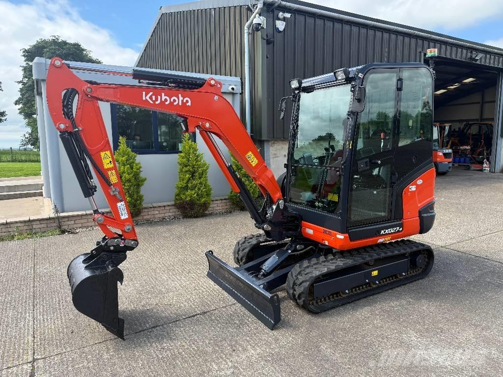 Kubota KX027-4 Mini bagri <7t