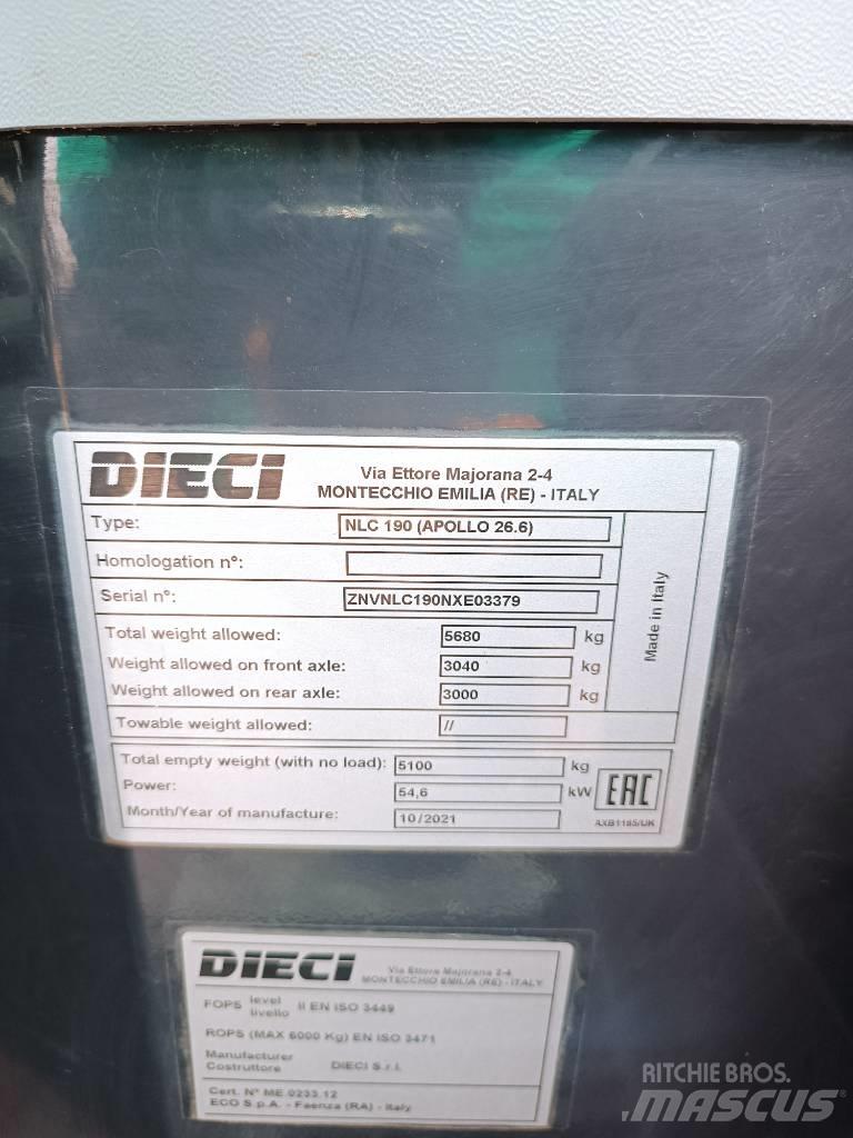 Dieci Apollo 26.6 Teleskopski viličarji